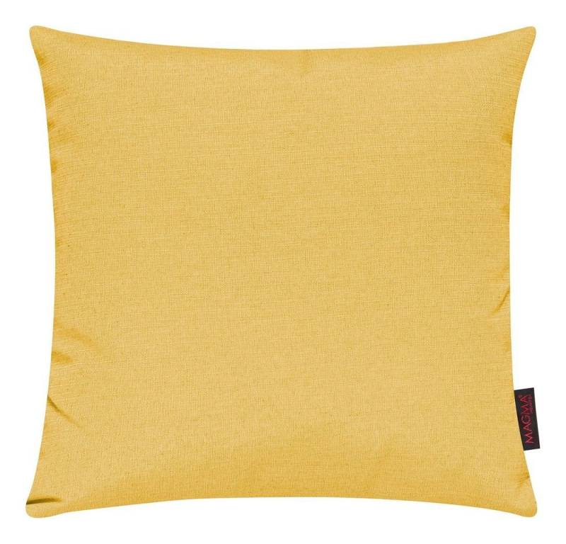 Magma Heimtex Kissenhülle FINO 40x40cm 2er Set einfarbig, (2 Stück), leichte Struktur von Magma Heimtex