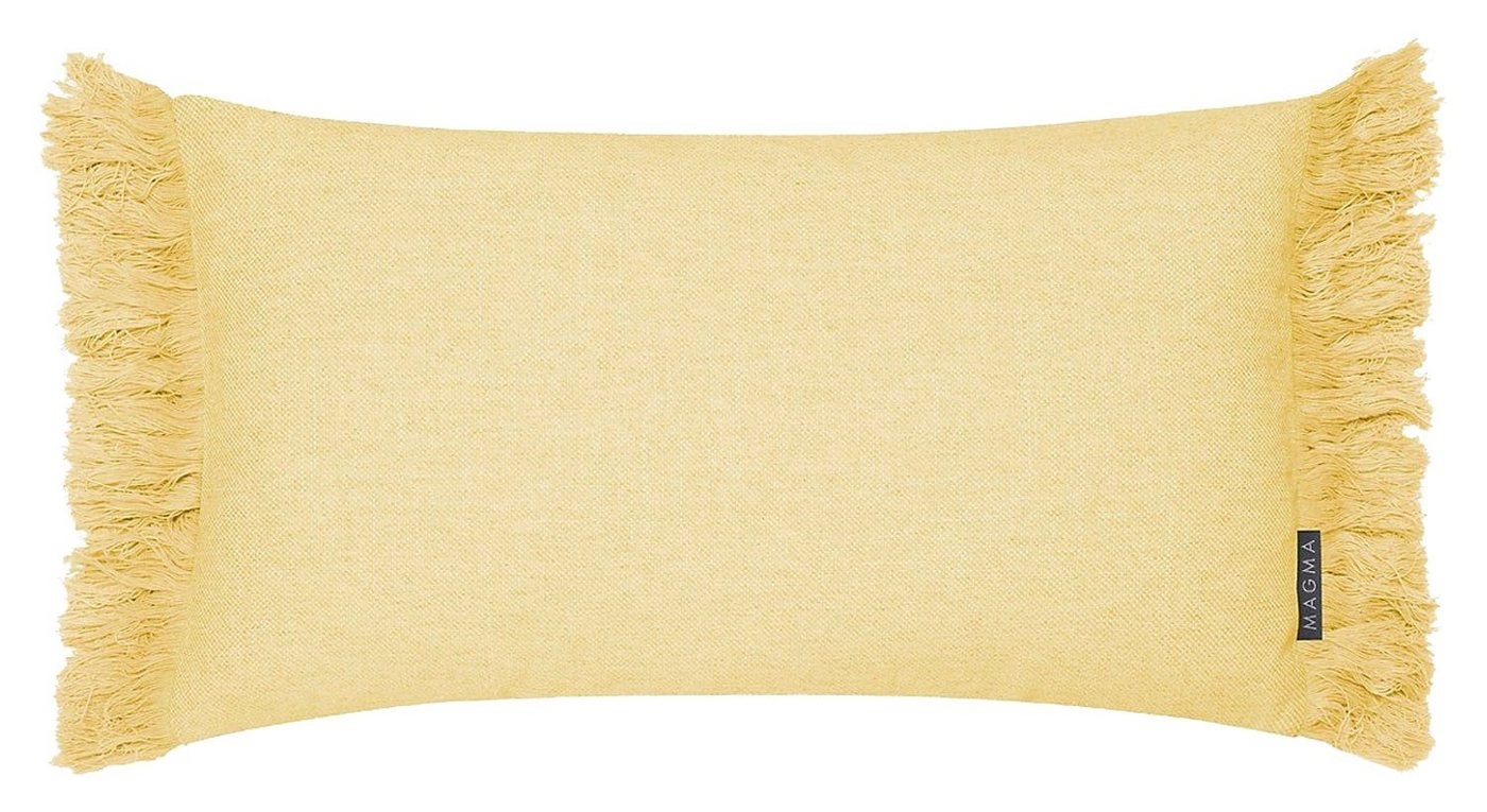 Kissenhülle TINE, Gelb, Unifarben, Baumwolle, 30 x 50 cm, Magma Heimtex (1 Stück) von Magma Heimtex