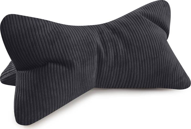 Magma Heimtex Kopfkissen Leseknochen Inga ergonomische Form, Füllung: Polyester, flexible Stütze für Bücher, E-Books oder Tablets von Magma Heimtex