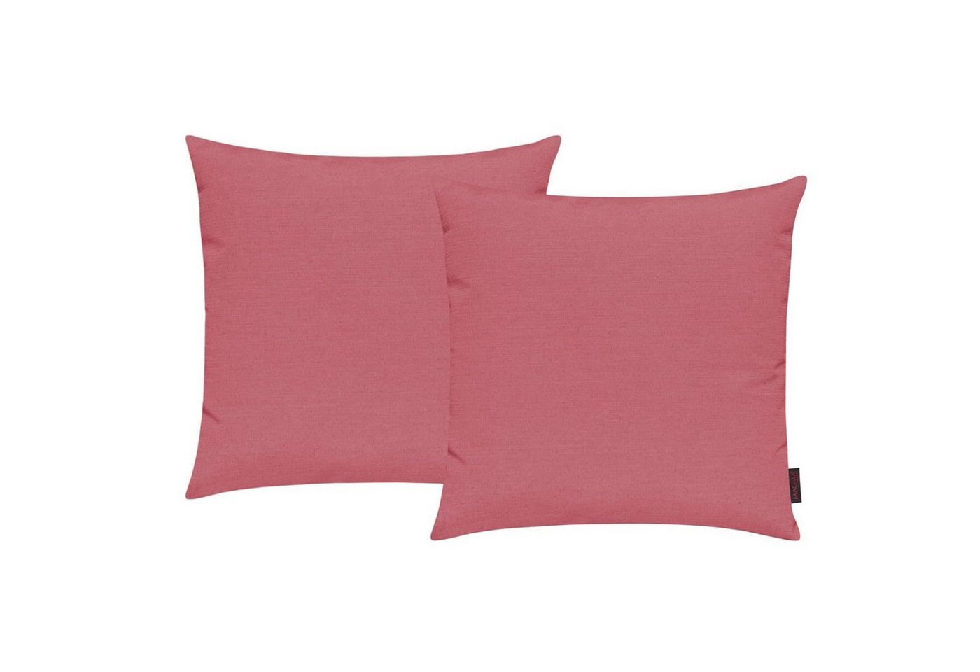 Magma Heimtex Dekokissen FINO Kissen 50 x50 cm - Peach 2er Set von Magma Heimtex