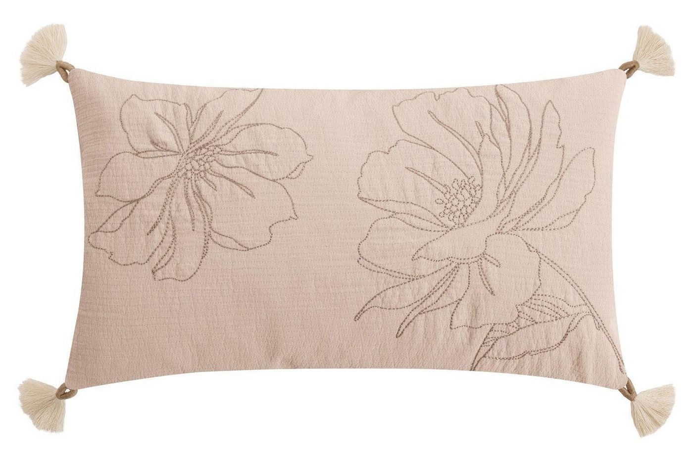Magma Heimtex Dekokissen Kissenhülle JOLLY, 50 x 30 cm, Creme, Baumwolle, mit Reißverschluss Magma Heimtex Dekokissen Kissenhülle JOLLY, 50 x 30 cm, Creme, Baumwolle, mit Reißverschluss von Magma Heimtex