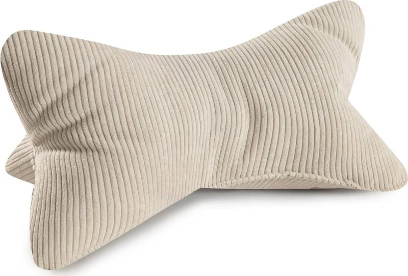 Magma Heimtex Kopfkissen Leseknochen Inga ergonomische Form, Füllung: Polyester, flexible Stütze für Bücher, E-Books oder Tablets von Magma Heimtex