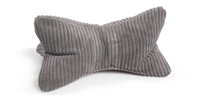 Magma Heimtex Kopfkissen Leseknochen Shara ergonomische Form, Füllung: Polyester, 1 teilig, Flauschcord von Magma Heimtex