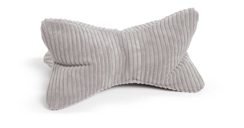 Magma Heimtex Kopfkissen Leseknochen Shara ergonomische Form, Füllung: Polyester, 1 teilig, Flauschcord von Magma Heimtex