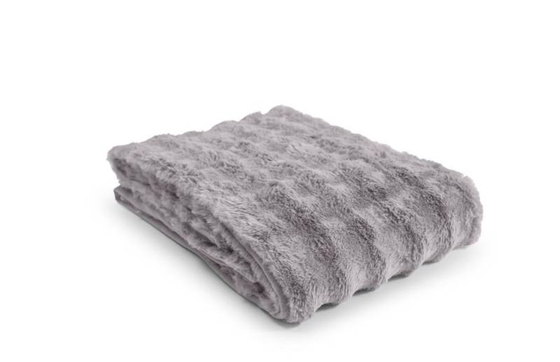 Magma Heimtex Plaid ALINE ca. 140x200cm in Farbe grau von Magma Heimtex