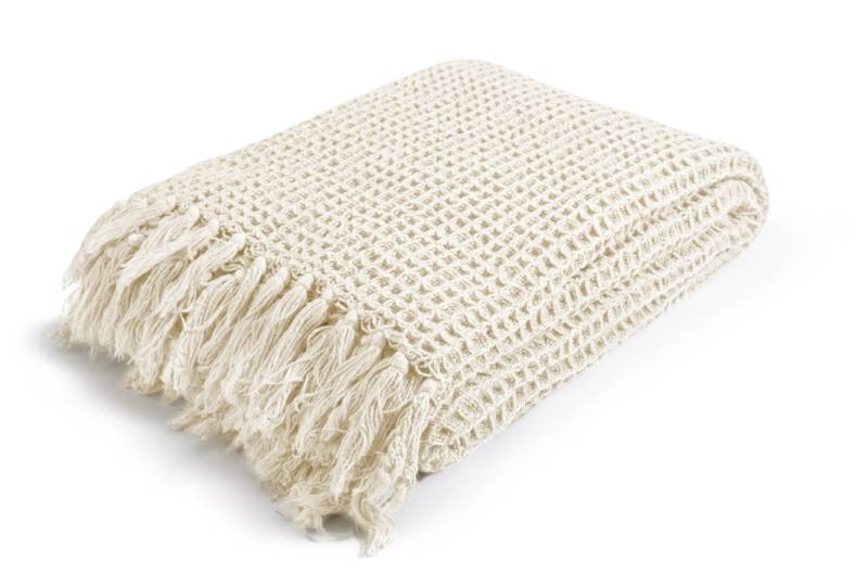 Magma Heimtex Plaid WAFFLE ca. 130x170cm in Farbe elfenbein Magma Heimtex Plaid WAFFLE ca. 130x170cm in Farbe elfenbein von Magma Heimtex