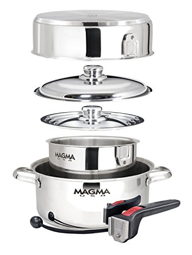 MAGMA NESTABLE 7 PIECE INDUCTION COOKWARE MAGMA NESTABLE 7 PIECE INDUCTION COOKWARE von Magma