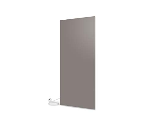 Magma® Infrarotheizung Metallic - Deutscher Hersteller seit 1992 - Magmaheizung mit 10 Jahren Garantie (1200 Watt / 1180 x 520, Silber) von Magma