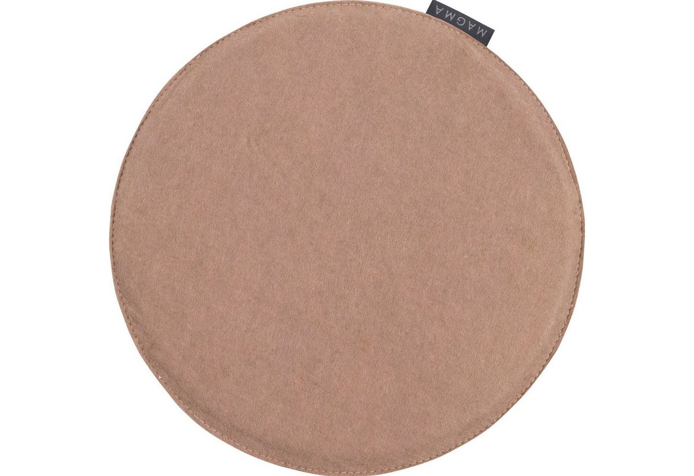 Magma Sitzkissen Magma Sitzkissen Avaro Filzoptik Uni Rund 35 cm von Magma