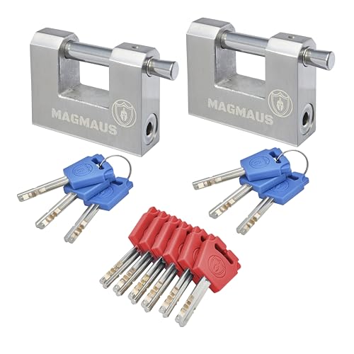 Magmaus® RT270 Vorhängeschloss, Silber von Magmaus