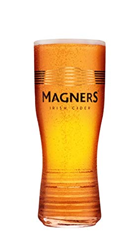Magners Irish Cider Pint-Glas mit Nukleierung, 1 Glas von Magners Irish CIder