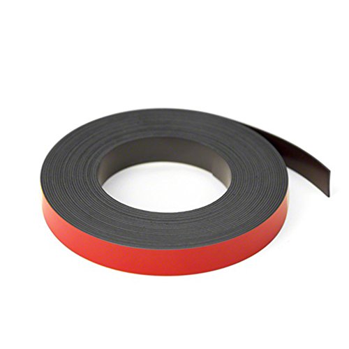 Magflex® Lite Flexible Matt Blue Magnetic Gridding Tape Für Whiteboards, Hinweise Oder Aktenschränke - 12,7mm Breit - 5M Länge - Packung von 5 von first4magnets