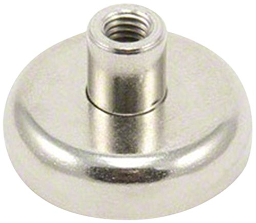 Y30Bh Ferrit - Topf - Magnet Mit M6 - Gewinde Für Diy, Hängen, Halten Oder Unterwasser - 32mm x 18mm Hoch - 5,8kg Zug - Norden - Pack von 20 von first4magnets