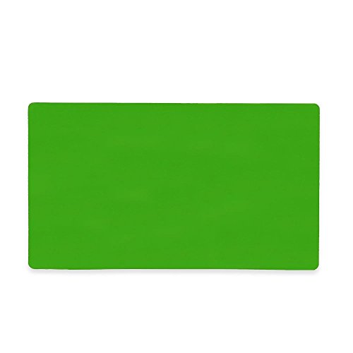 Magflex® Flexible Magnetblech Mit Glänzend Grün Trocken - Wipe Oberfläche zum Erstellen von Scrumboards, Abnehmbar - 140mm x 80mm x 0,85mm - 50 - Pack von 50 von Magnet Expert