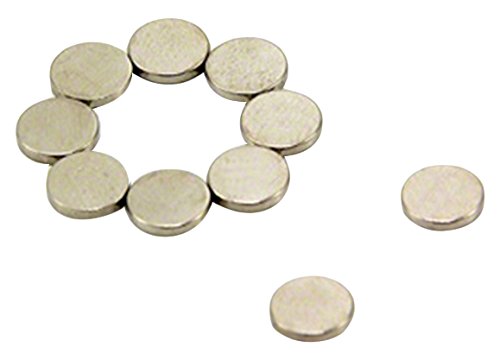 Diametral Magnetisierter N42 - Neodym - Magnet Für Kunst, Handwerk, Modellherstellung, Diy, Hobbys - 6mm Durchmesser x 1mm Dicke - Packung von 100 von first4magnets