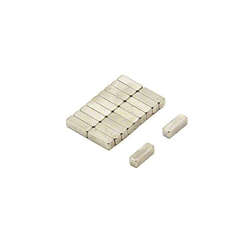 N42 Neodym - Magnet Für Kunst, Handwerk, Modellherstellung - 2,5mm x 7mm x 2,5mm Dick - 0,4kg Zug - Pack von 400 von first4magnets