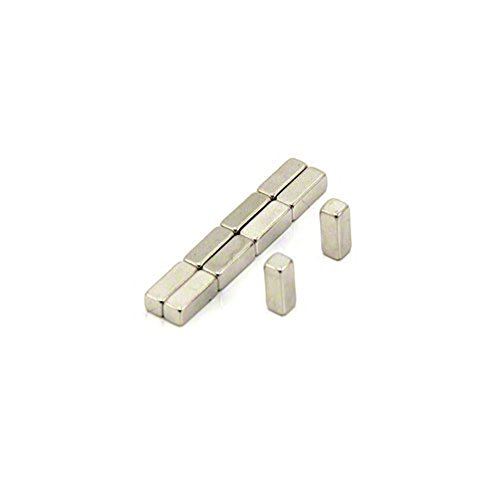 45H Neodym Magnet Für Kunst, Kunsthandwerk, Modellherstellung, Diy und Hobbys - 3mm x 3mm x 8mm Dick - 0,5kg Pull - Pack von 200 von first4magnets