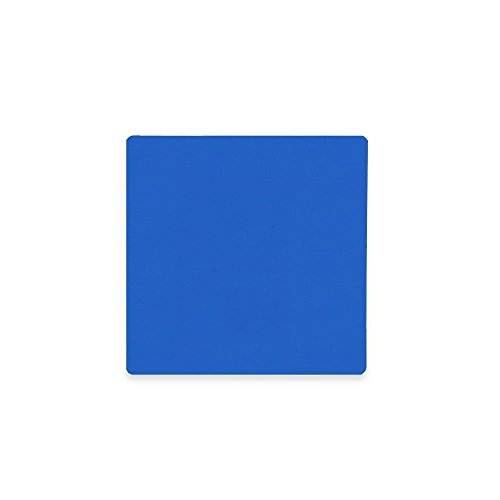 Magflex® Flexible Gloss Blue Trocken - Wipe - Magnetblech zum Erstellen von Scrumboards, Abnehmbar - 75mm x 75mm - Pack von 100 von Magnet Experts