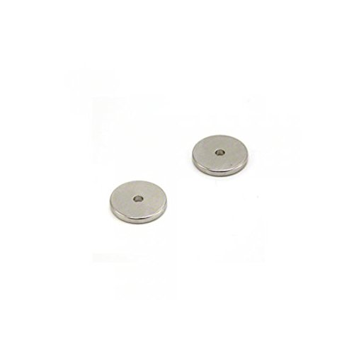 N42 Neodym Magnet - 15mm O.D. x 2mm I.D. x 2mm Dick - 2,6kg Zug - Pack von 20 von first4magnets