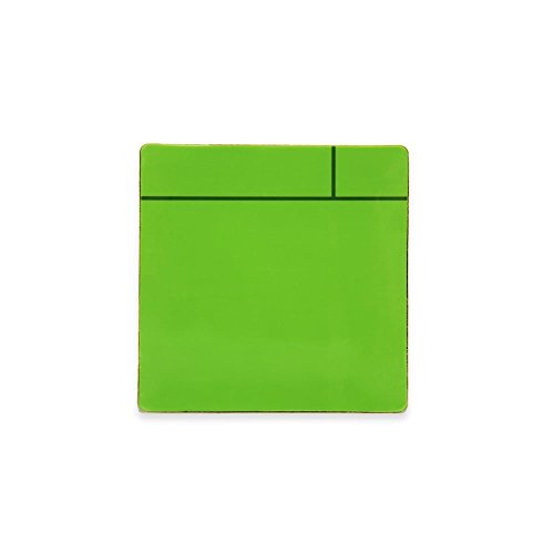 Magflex® Flexible Gloss Green Trocken - Wipe Scrumboard - Magnet zum Erstellen Entfernbar - 75mm x 75mm - Packung von 100 von first4magnets
