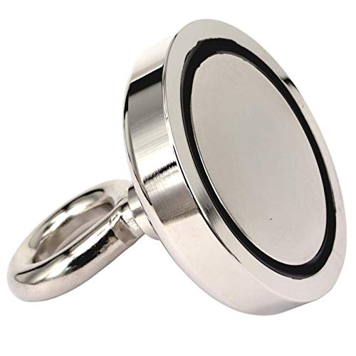 110 KG Neodym Bergemagnet - Super Starker 50mm Ösenmagnet - Gewinde Öse Magnetfishen - Neodymium Power Topfmagnet Stark Flachgreifer mit Öse 110 KG Neodym Bergemagnet - Super Starker 50mm Ösenmagnet - Gewinde Öse Magnetfishen - Neodymium Power Topfmagnet Stark Flachgreifer mit Öse von Magnet-Kauf