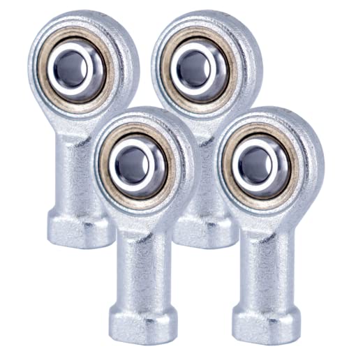 Gelenkkopf Gelenkkopflager M5 Innengewinde Uniball Kugelgelenk Gelenklager Edelstahl Innen Gewinde Rechtsgewinde und Linksgewinde [4 Stück] von Magnet-Kauf