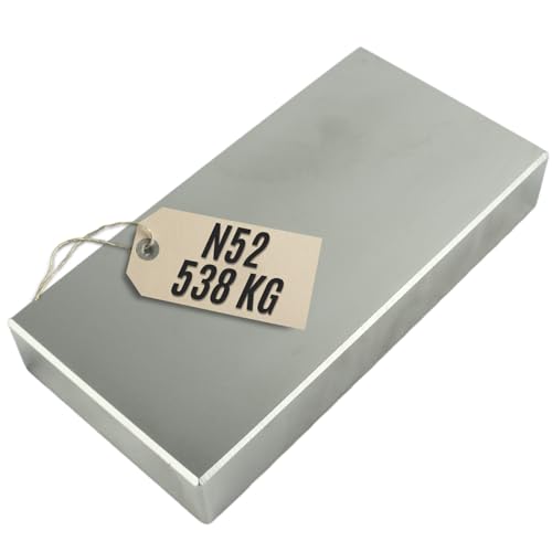 Neodym Magnet N52- über 500KG Extra Stark - Magnetquader 120x60x20mm Quader Groß - Neodym Magnete Power Block Platte Neodym Magnet N52- über 500KG Extra Stark - Magnetquader 120x60x20mm Quader Groß - Neodym Magnete Power Block Platte von Magnet-Kauf