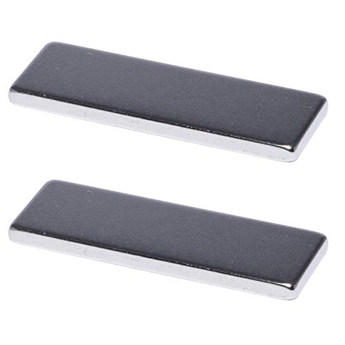 Neodym Magnete Extra Stark Quader 30x10x2mm - 5 Kg Powermagnet - Neodym Magnet 30mm - Quadermagnet 30 x 10 x 2 mm - N52 Stark Neodym-Magnete (2 Stück) von Magnet-Kauf