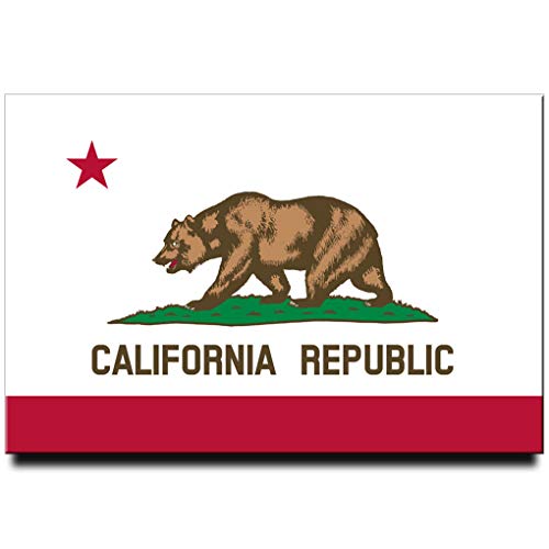Magnet Sv Kalifornische Flagge Kühlschrankmagnete Kühlschrank Magnete Los Angeles San Francisco Reise Souvenir von Magnet Sv