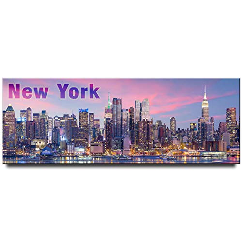 New York City Panorama-Kühlschrankmagnet NYC Reise-Souvenir von Magnet Sv