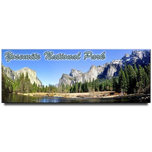 Yosemite National Park Panorama-Kühlschrankmagnet Kalifornien Reise-Souvenir von Magnet Sv