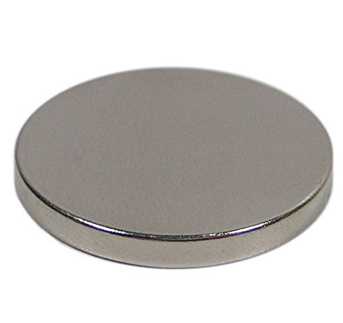 Starker runder Neodym Magnet Magnetscheibe 21-28mm 12-28kg hohe Zukgraft, Stückzahl:1 Stück, Magnettyp:28 x 3.3mm N45 28kg Starker runder Neodym Magnet Magnetscheibe 21-28mm 12-28kg hohe Zukgraft, Stückzahl:1 Stück, Magnettyp:28 x 3.3mm N45 28kg von MagnetDealz.de