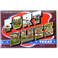 Grüße Aus Fort Bliss Texas Kühlschrankmagnet von MagnetRevolution