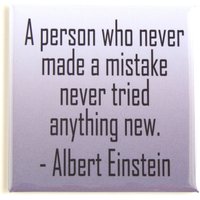 Inspirational Science Zitat Kühlschrankmagnet #4 Inspirational Science Zitat Kühlschrankmagnet #4 von MagnetRevolution
