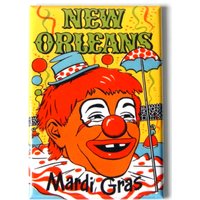 New Orleans Karneval Magnet von MagnetRevolution