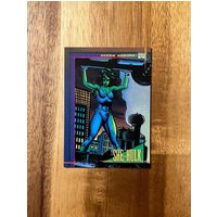 She Hulk Recycled Trading Card Kühlschrankmagnet von MagnetShoppeAB