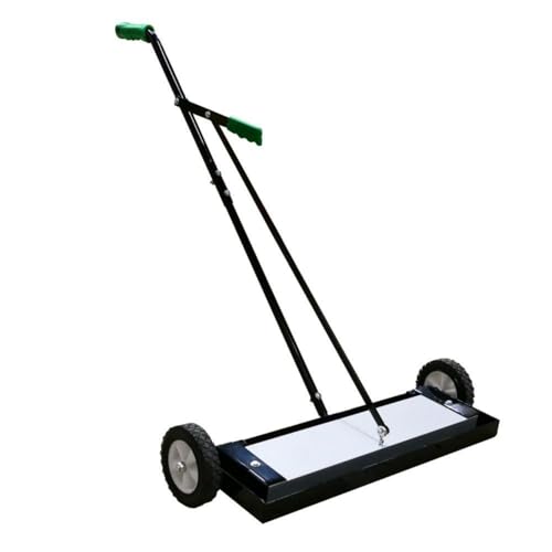 Magnetar Magnetbesen 2.0 - Schnell & Effizient Metall Aufsammeln | Rollbare Räder | EIN- & Ausschalttechnik am Griff | Für Werkstatt, Lager & Veranstaltungsgelände | Verstärkte Magnetische Zugkraft von Magnetar