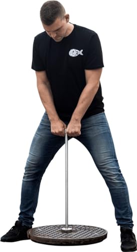 Magnetar Thor Magnetischer Kanaldeckelheber - Kanaldeckelhaken mit Hammer und Magnet - Magnetisch - Heben - Löffeln - Schlag Magnetar Thor Magnetischer Kanaldeckelheber - Kanaldeckelhaken mit Hammer und Magnet - Magnetisch - Heben - Löffeln - Schlag von Magnetar