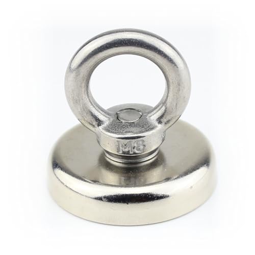 MAGNETHANDEL I 2 Neodym Magnetösen Ø 48 mm Haftkraft ca. 75 kg MAGNETHANDEL I 2 Neodym Magnetösen Ø 48 mm Haftkraft ca. 75 kg von Magnethandel