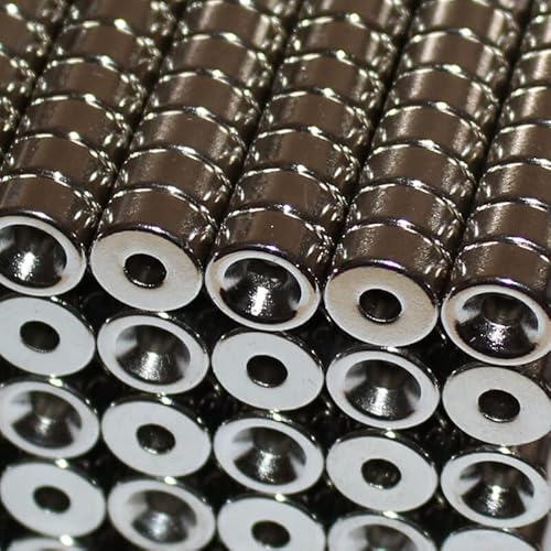 Magnethandel I 20 Stück Neodym Ringmagnete Ø 10 x Ø 3,5 x 5 mm Süd mit Bohrung und Senkung Starke Scheibenmagnete mit Bohrung Supermagnete Haftkraft 1kg Ringmagnete zum Verschrauben Magnethandel I 20 Stück Neodym Ringmagnete Ø 10 x Ø 3,5 x 5 mm Süd mit Bohrung und Senkung Starke Scheibenmagnete mit Bohrung Supermagnete Haftkraft 1kg Ringmagnete zum Verschrauben von Magnethandel