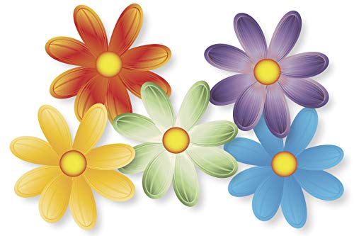 Flower Power Auto-Magnete von Magnetic Canvas