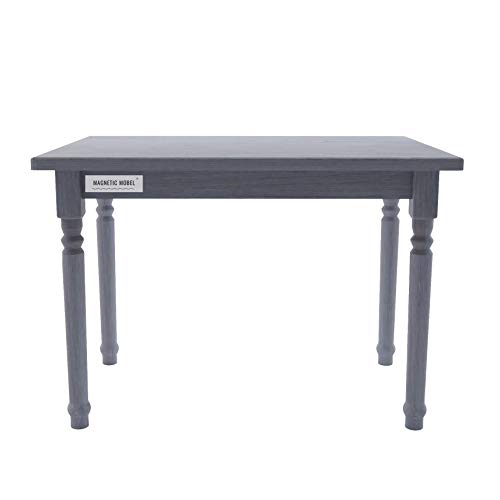 Magnetic Mobel Esstisch Küchentisch Tisch Kiefer massiv Restaurant (70x110, Grau/Blau) von Magnetic Mobel