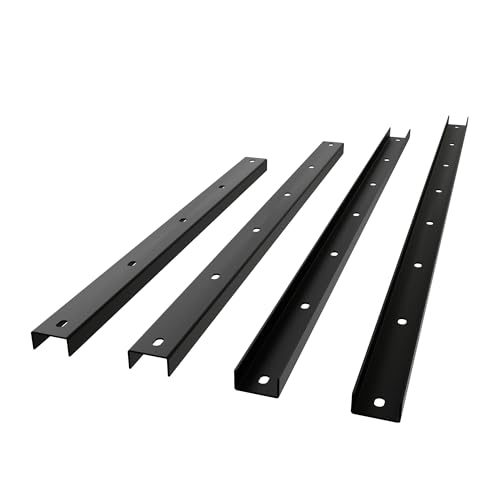 Magnetic Mobel Gratleiste U-Form massiver Unterzug für Tischplatten, Tischbeschlag, Unterstützung Unterzug, U-Profil, Querverstrebung, Nut-Profil, Verstärkungsprofil (60 cm) von Magnetic Mobel