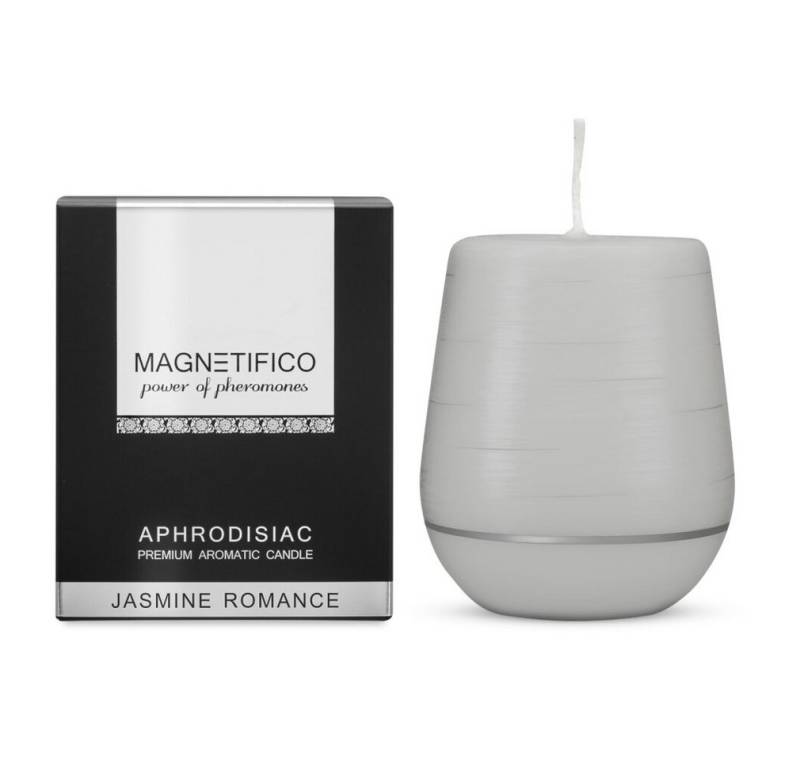Magnetifico Duftkerze Aphrodisiakum-Duftkerze Jasmine Romance (Aphrodisiakum-Kerze) 200 g von Magnetifico