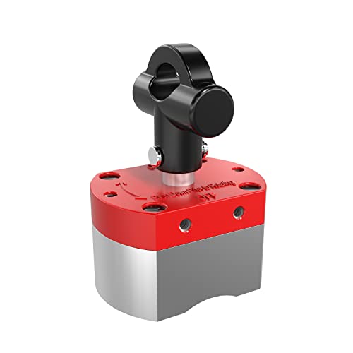 Magnetpro Mehrzweck-Schaltermagnet, 100 KG Abzugskraft EIN/AUS-Magnet zum Heben, Bearbeiten & Schweißen Positionieren, Flüssigkeitsfiltration, Automatisierung, Metalltrennung (100 KG) Magnetpro Mehrzweck-Schaltermagnet, 100 KG Abzugskraft EIN/AUS-Magnet zum Heben, Bearbeiten & Schweißen Positionieren, Flüssigkeitsfiltration, Automatisierung, Metalltrennung (100 KG) von Magnetpro