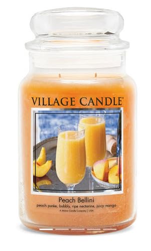 VILLAGE CANDLE PEACH BELLINI 602GR. von Village Candle