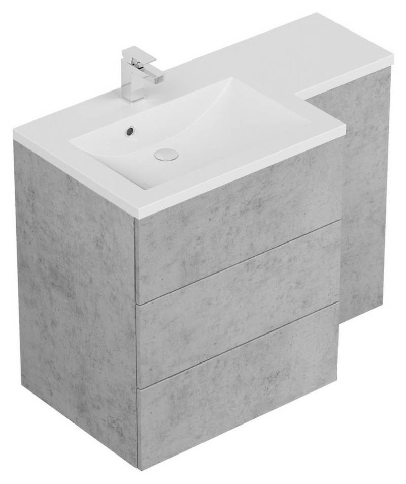 Magnolia Home Badmöbel-Set Badblock ELISA rechts SoftClose beton Magnolia Home Badmöbel-Set Badblock ELISA rechts SoftClose beton von Magnolia Home