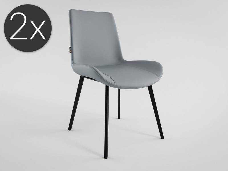 Magnolia Home Esszimmerstuhl 2er Set Esszimmerstuhl Design Küchenstuhl Chase Kunstleder hellgrau Me Magnolia Home Esszimmerstuhl 2er Set Esszimmerstuhl Design Küchenstuhl Chase Kunstleder hellgrau Me von Magnolia Home