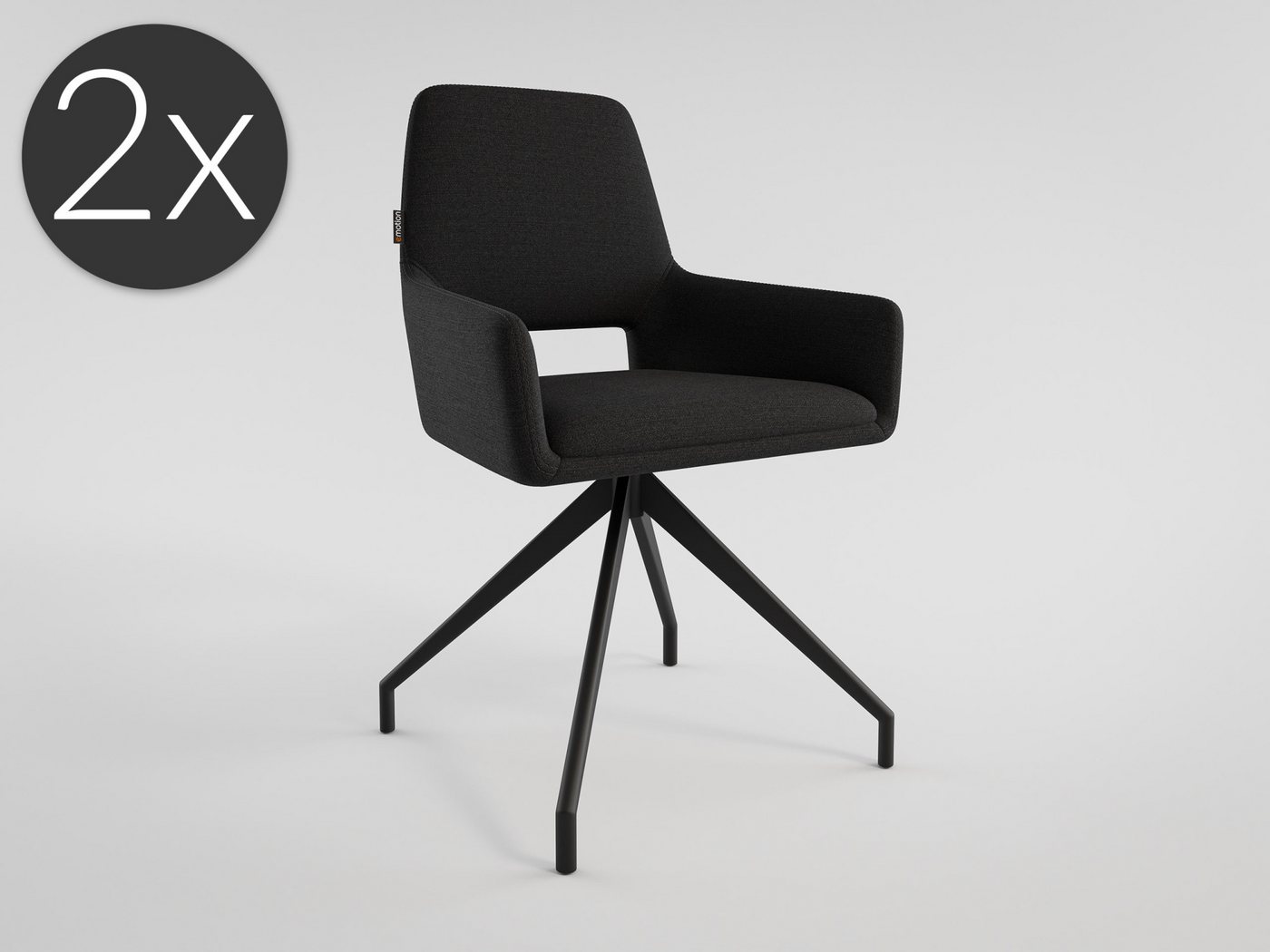 Magnolia Home Esszimmerstuhl 2er Set Esszimmerstuhl Design Küchenstuhl Eric Stoffbezug schwarz Meta Magnolia Home Esszimmerstuhl 2er Set Esszimmerstuhl Design Küchenstuhl Eric Stoffbezug schwarz Meta von Magnolia Home