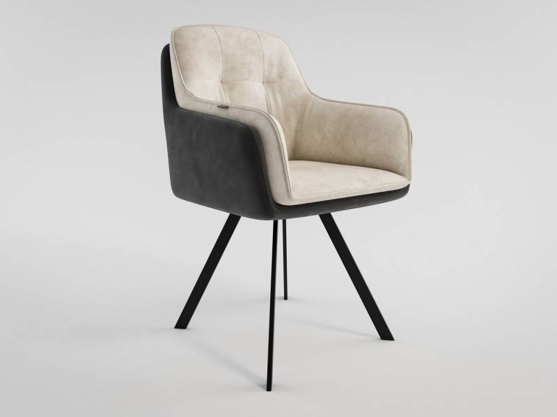 Magnolia Home Esszimmerstuhl Esszimmerstuhl Design Küchenstuhl Isa Kunstleder creme Metallbeine Magnolia Home Esszimmerstuhl Esszimmerstuhl Design Küchenstuhl Isa Kunstleder creme Metallbeine von Magnolia Home